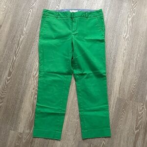 Banana Republic Vibrant Green Chino Pants